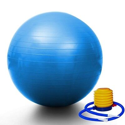 PELOTA BALON 75 CM PILATES YOGA + INFLADOR PELOTAS - 1