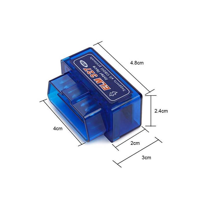 SCANNER AUTOMOTRIZ MINI ELM327 BLUETOOTH OBD2 V2.1 - 1