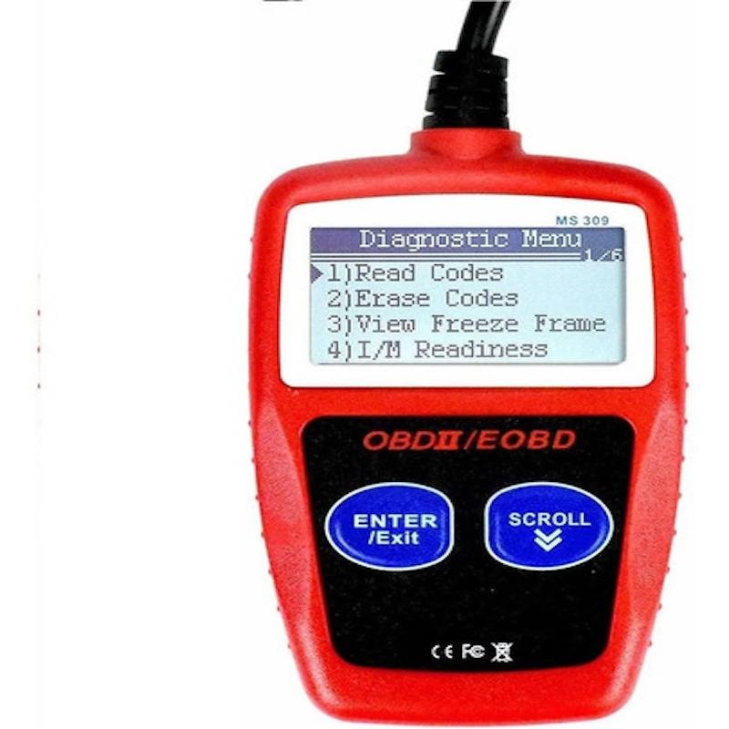 ESCANER AUTOMOTRIZ MAXICAN MS309 OBD2 EOBD - 1