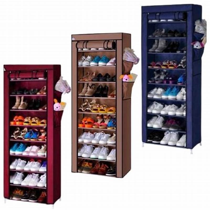 ZAPATERO ORGANIZADOR DE ZAPATOS 9 PISOS 30 PARES CON FUNDA - 1