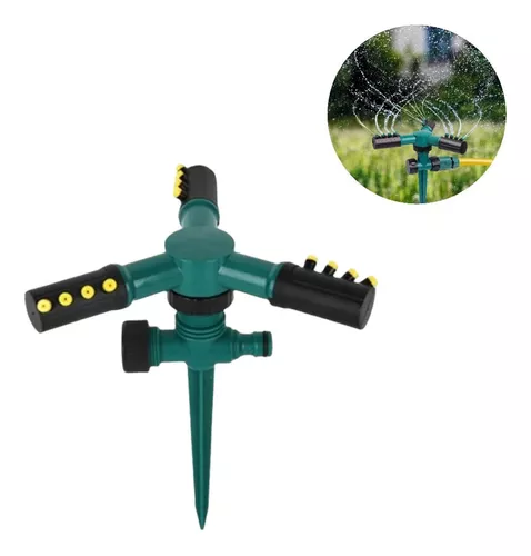 ASPERSOR DE RIEGO GIRATORIO REGADOR AUTOMÁTICO JARDÍN RIEGO - 1