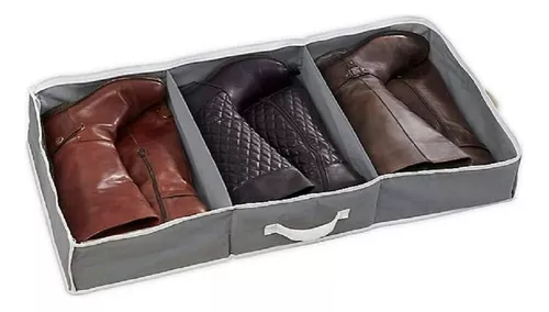 ORGANIZADOR ALMACENAMIENTO DE ROPA BAJO CAMA BOTAS ZAPATERO - 1