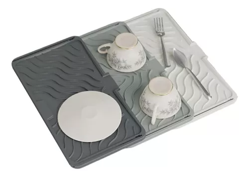 ESCURRIDOR DE PLATOS EXTENSIBLE SECA PLATOS LOZA PLASTICO - 1