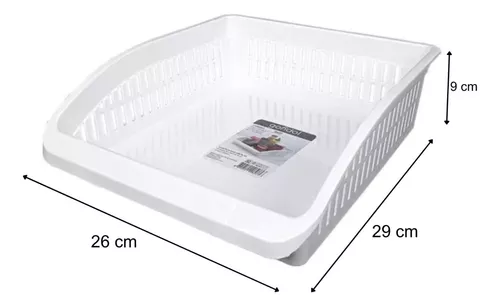 CANASTO ORGANIZADOR COCINA REFRIGERADOR Y DESPENSA - 1