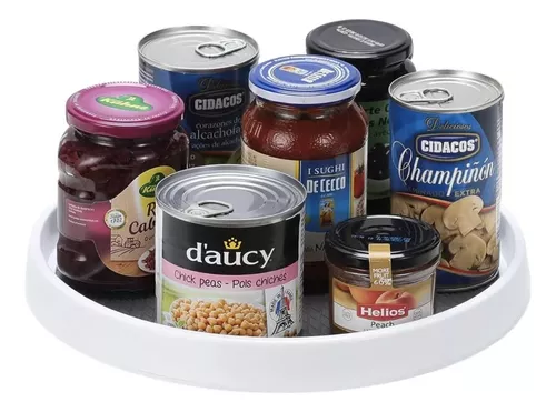 BANDEJA GIRATORIA ORGANIZADOR ESPECIEROS MULTIFUNCIONAL 24CM - 1