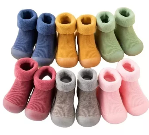 CALCETINES CON ANTIDESLIZANTES PARA NIÑOS Y NIÑAS TALLAS S - 1