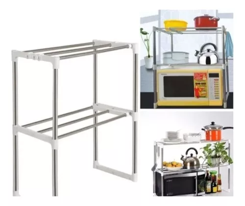 ESTANTE AJUSTABLE ORGANIZADOR MULTIUSO COCINA BAÑO - 1