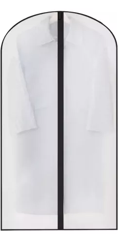 JUEGO DE 8 BOLSAS CON CIERRE CUBRE TRAJES COLGANTES 60X80CM - 1