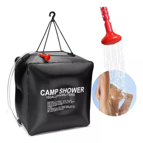 DUCHAS PORTÁTIL TREKKING SOLAR 40LTS CAMPING PLAYA OUTDOOR - 1