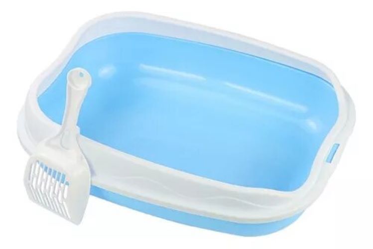ARENERO GATOS ABIERTO BAÑO SANITARIO CAJA PRO TAMAÑO M - 1