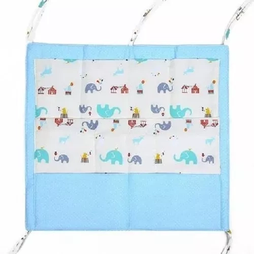 ORGANIZADOR DE CUNA COLGANTE PARA BEBÉ MULTIUSOS - 1