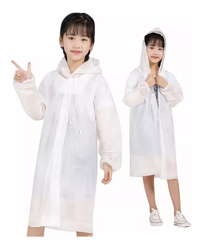 PONCHO NIÑO IMPERMEABLE ADULTO NO DESECHABLE - 1
