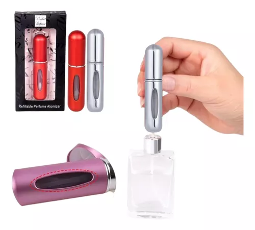 PACK 2 ATOMIZADORES DE PERFUME PORTATIL 5 ML RECARGABLE - 1