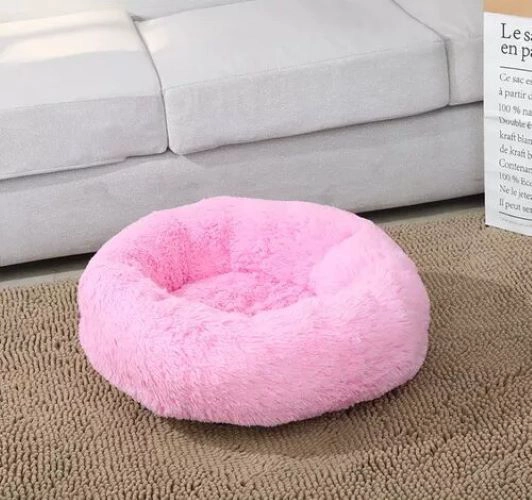 CAMA MASCOTA ROSADA 60 CM - 1