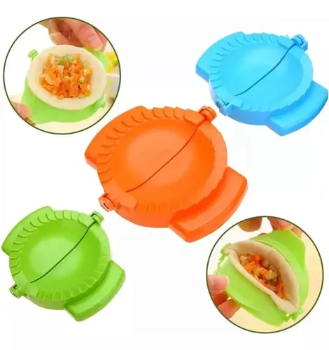 3 MOLDES COLORES PARA HACER EMPANADAS - 1