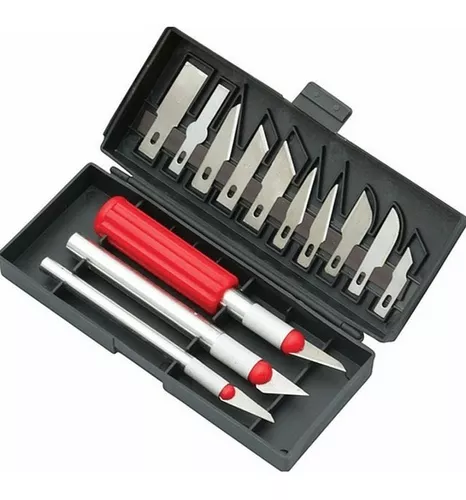 SET BISTURI CUCHILLOS PARA FONDANT CARTONEROS MAQUETERIA - 1
