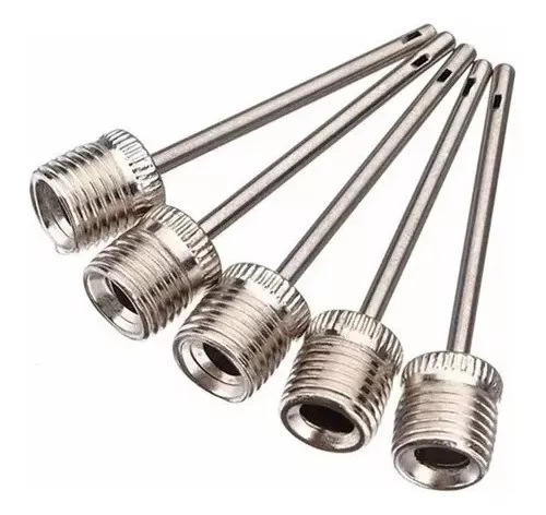 AGUJA PARA INFLAR PELOTAS BALONES X5 UNIDADES - 1