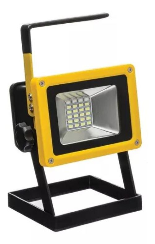 FOCO LED PORTÁTIL RECARGABLE 30W , 12 - 220 VOL - 1