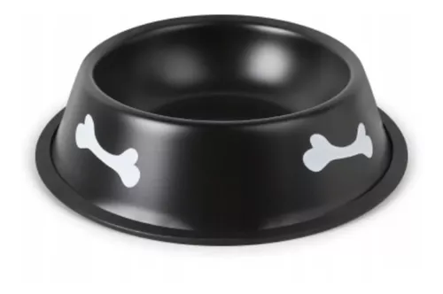 PLATO PERROS GATOS ACERO INOXIDABLE 22 CM - 1