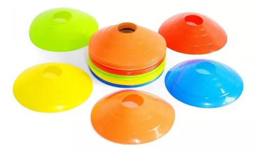 20 CONO CROSSFIT LENTEJA ENTRENAMIENTO FITNESS - 1