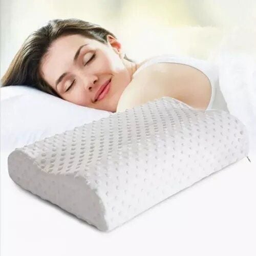ALMOHADA VISCOELASTICA MEMORIA CERVICAL TERAPÉUTICA AGUA - 1