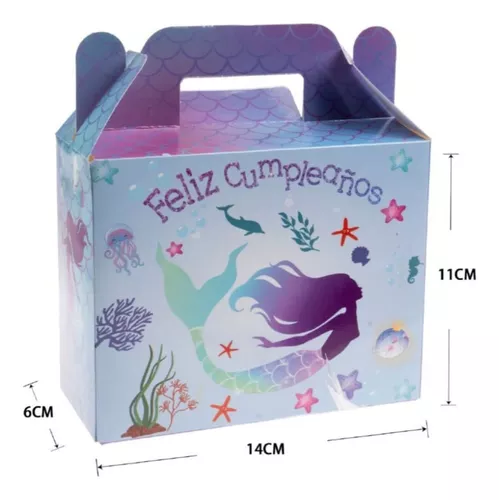 CAJAS DULCES COTILLÓN 12 UNIDADES TEMÁTICAS Y UNICOLOR - 1