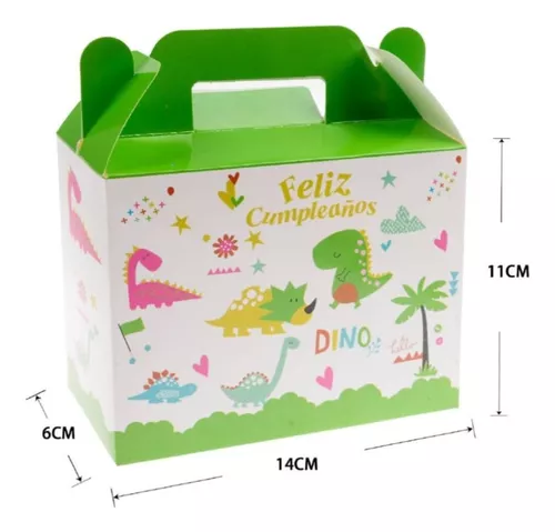 CAJAS DULCES COTILLÓN 12 UNIDADES TEMÁTICAS Y UNICOLOR - 1
