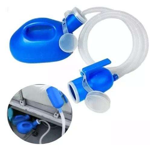 PATO URINARIO MASCULINO CON MANGUERA PAÑALES ADULTO 2000ML - 1
