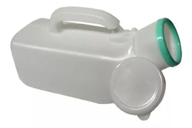PATO URINARIO MASCULINO CON TAPA PROFESIONAL 1200ML - 1