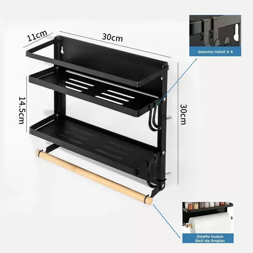 ESPECIERO MAGNÉTICO PARA LA NEVERA PARA ALACENA COCINA - 1