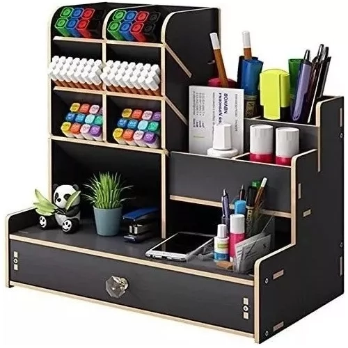 ORGANIZADOR LÁPICES PLUMONES OFICINA ESCRITORIO - 1