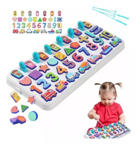 JUGUETES MONTESSORI NIÑOSPARA NIÑOS PUZZLE CLASIFICACIÓN - 1