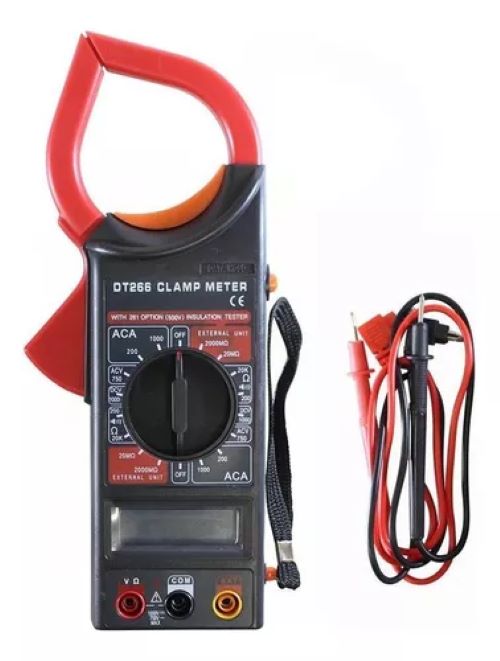 TESTER PINZA MULTITESTER AMPERÍMETRO DIGITAL - 1