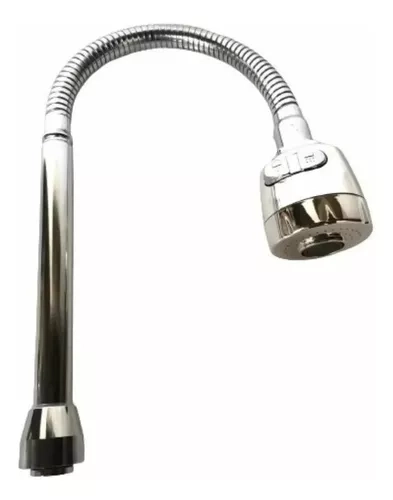LLAVE LAVAPLATOS MONOMANDO CUELLO FLEXIBLE GIRATORIO COCINA - 1
