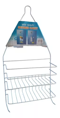 ORGANIZADOR DUCHA 2 NIVELES COLGADOR DUCHA BLANCO - 1