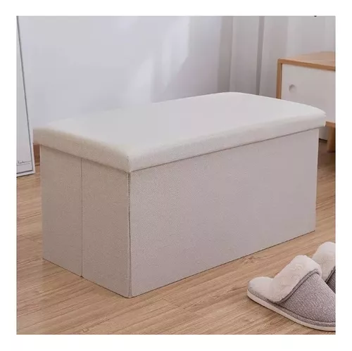 PUFF SILLA CUBO ORGANIZADOR PLEGABLE - 1