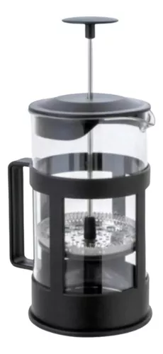 PRENSA FRANCESA CAFETERA MANUAL 600 ML GLASS CAFETIERE COLOR NEGRO - 1