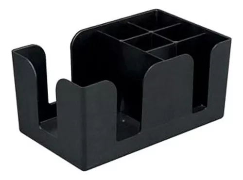 CAJA ORGANIZADOR DE BAR NEGRO - 1
