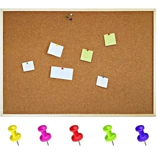 PIZARRA CORCHO 20X30 INCLUYE FIJADORES NOTAS - 1