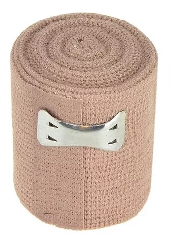 PACK 12 VENDA ELÁSTICA 5 CM X 4.5 M CON SUJETADOR - 1