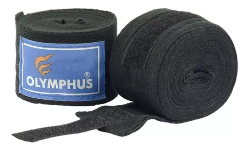 VENDAS BOXEO BOX KICKBOXING MMA ALGODÓN VENDAJE OLYMPHUS 5CM X 4,5MT - 1