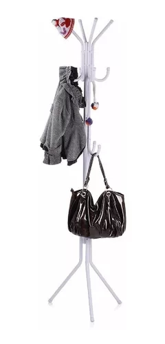 PERCHERO COLGADOR DE METAL ADORNO ROPA PERCHAS GANCHO - 1