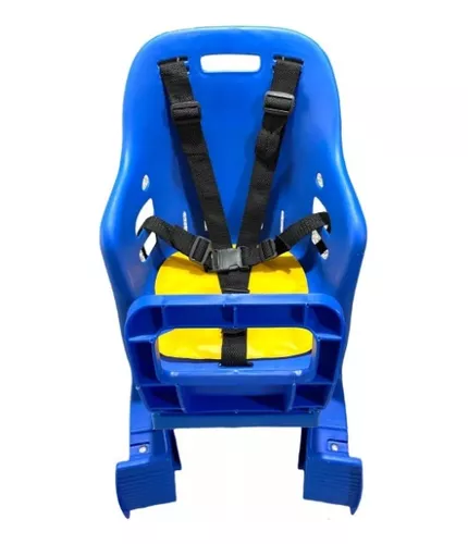 SILLA ASIENTO PARA NIÑOS EN BICICLETA AZUL MAX. 30 KILOS - 1