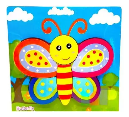 ROMPECABEZAS DE MARIPOSA PEQUEÑO - 1