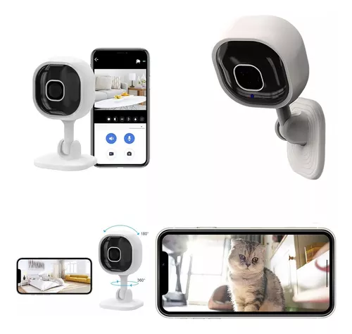 CÁMARA SEGURIDAD ESPIAS VIGILANCIA WIFI VISION NOCTURNA COLOR BLANCO - 1