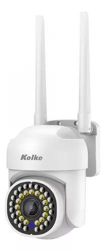CÁMARA SEGURIDAD KOLKE PTZ 2MP VISIÓN NOCTURNA COLOR AUDIO COLOR BLANCO - 1