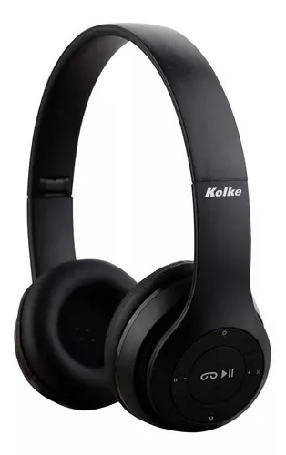AUDÍFONOS BLUETOOTH KOLKE CON MICRÓFONO RADIO FM RECARGABLES - 1