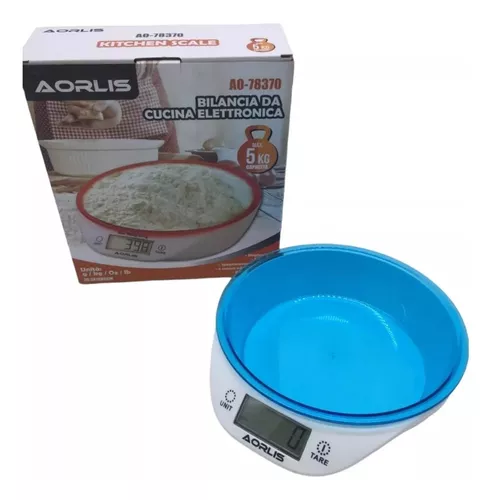 BALANZA DE COCINA CON PANTALLA LCD DE PRECISIÓN DIGITAL 5KG - 1