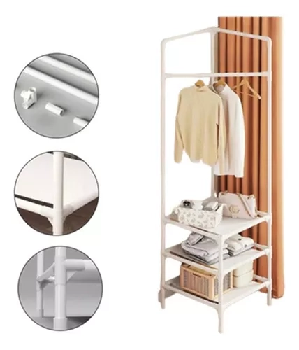 MULTIFUNCIÓN ZAPATERO PERCHERO Y SOMBRERERO RACK ORGANIZADOR - 1