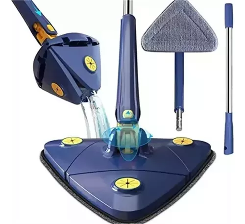 MOPA TRAPEADOR GIRA 360° TRIANGULAR ESCURRIDOR AUTOMATICO - 1